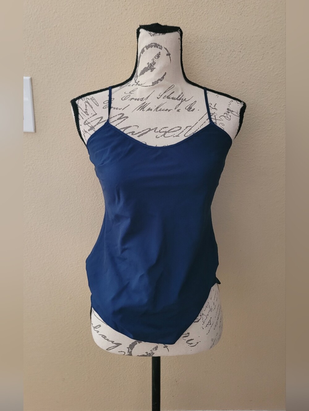 Banana Republic Missy Collection Classic Navy Spaghetti Strap Tank Top